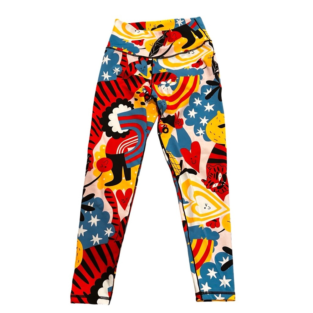 adidas Egle Zvirblyte Multicolor Graphic Leggings